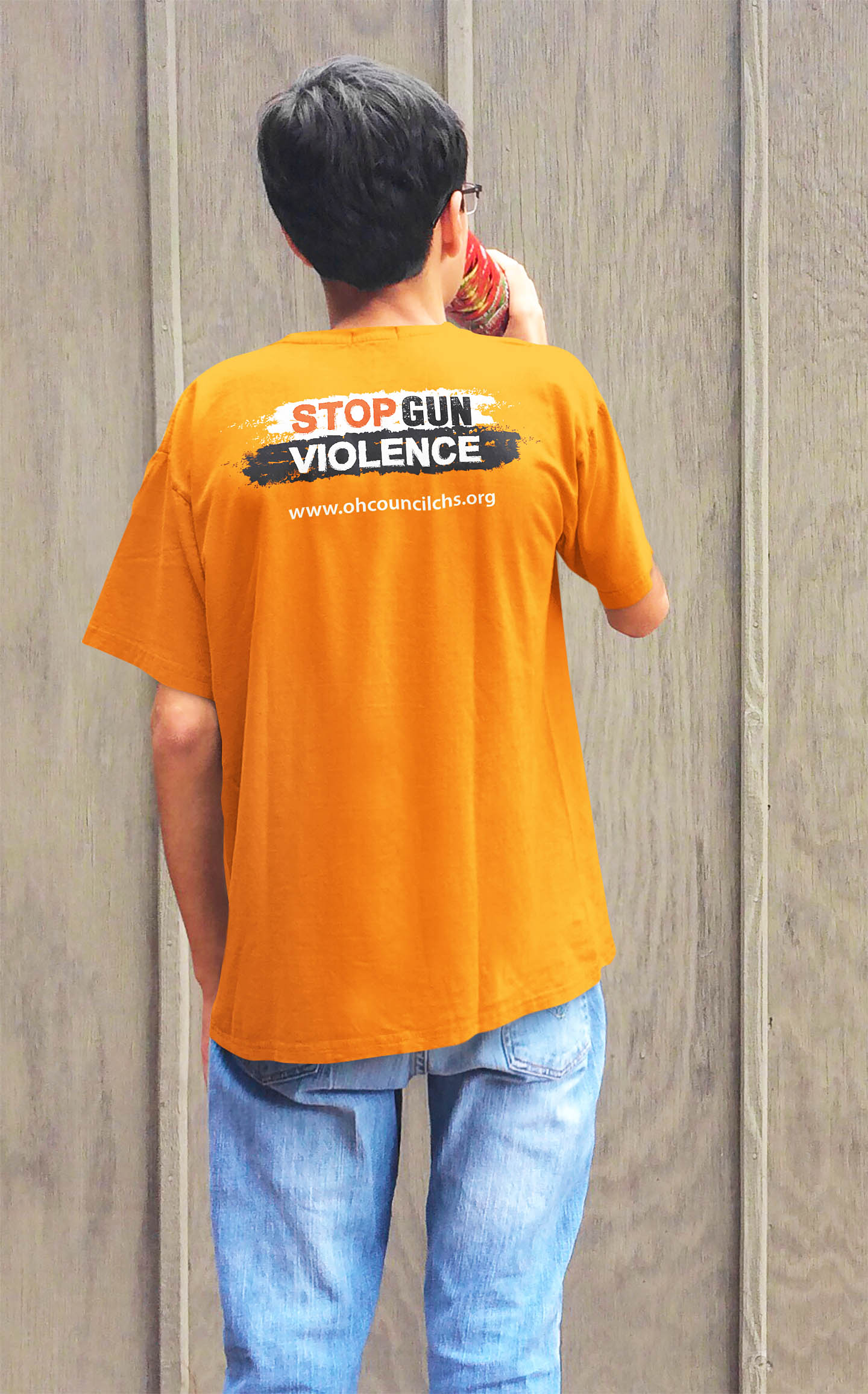 OCC Stop Gun Violence T-shirt: Front and Back