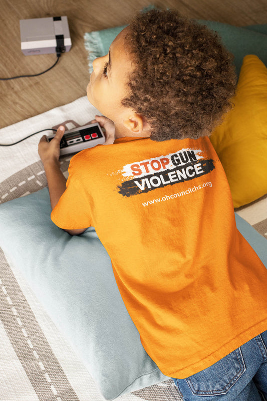 Youth - OCC Stop Gun Violence T-shirt: Front and Back